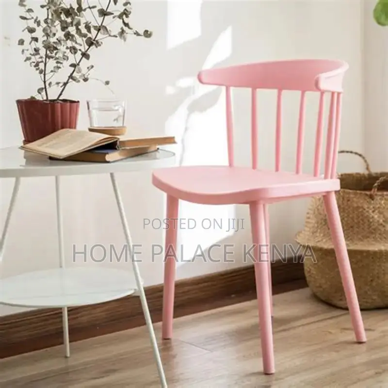 Dining Chair; Elegant Plastic Stackable Dining Chair for Homes