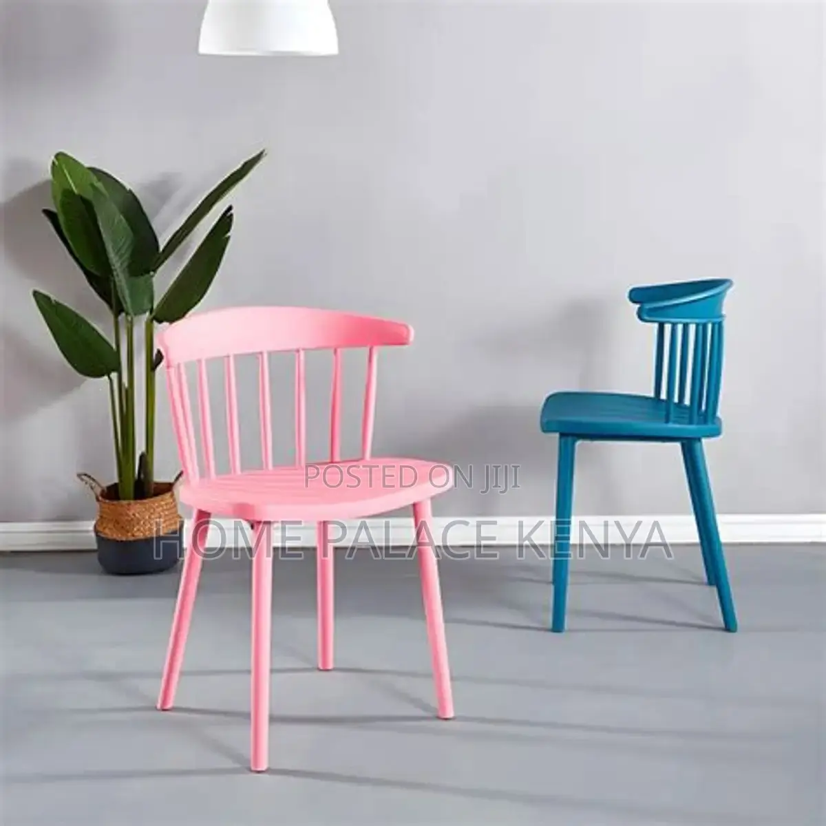 Dining Chair; Elegant Plastic Stackable Dining Chair for Homes