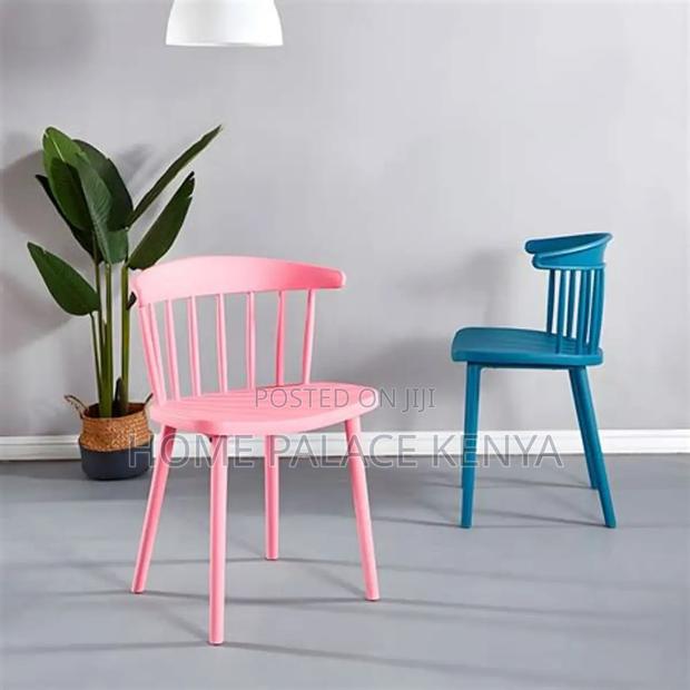 Dining Chair; Elegant Plastic Stackable Dining Chair for Homes - thumbnail 10