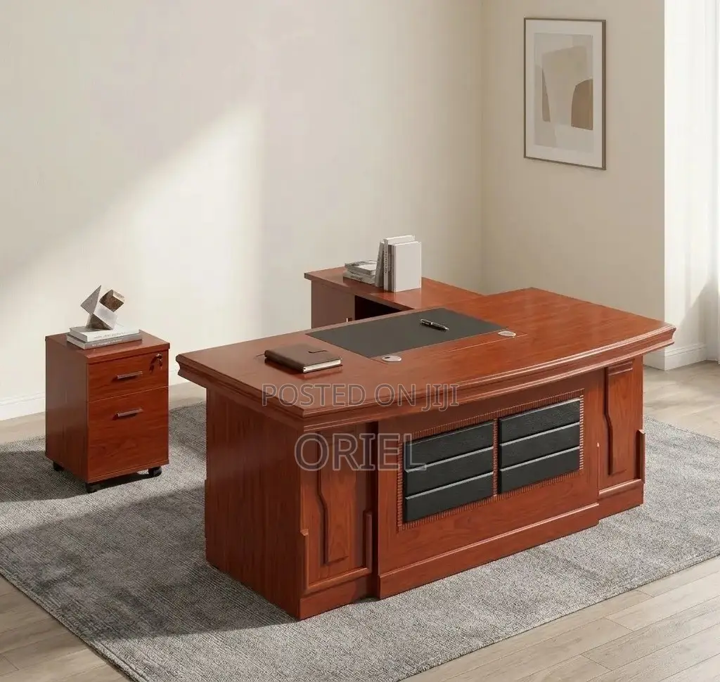 1.8M Executive Mahogany Office Desk : Mahogany Desk