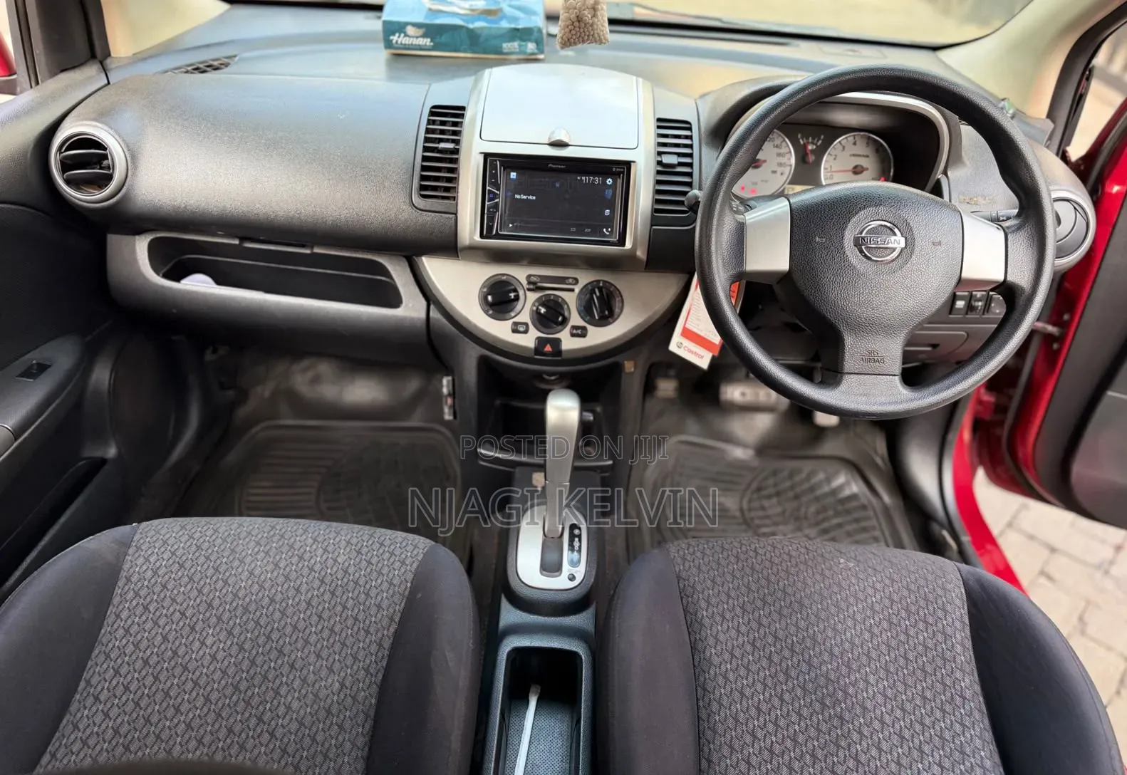 Nissan Note 2012 Red