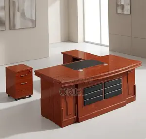 1.8M Executive Mahogany Office Desk : Mahogany Desk