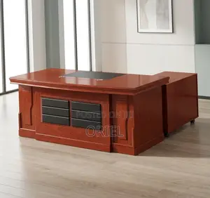 1.8M Executive Mahogany Office Desk : Mahogany Desk