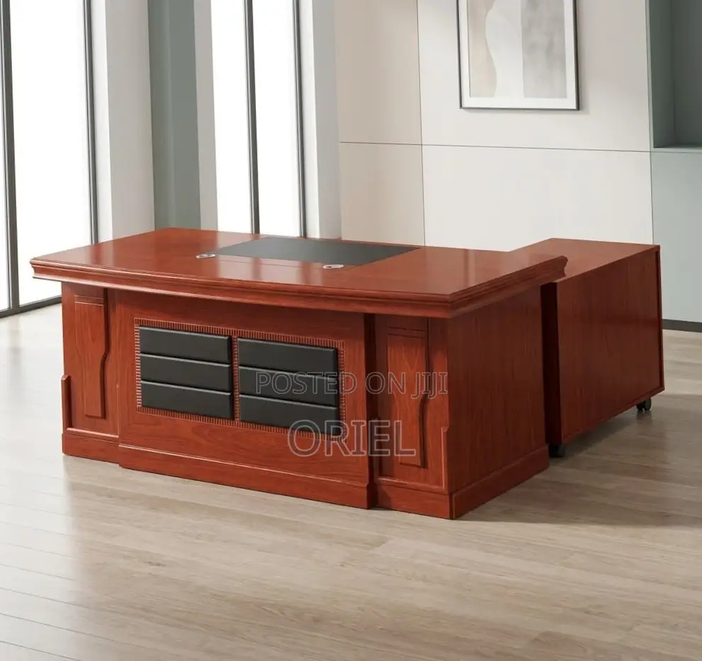 1.8M Executive Mahogany Office Desk : Mahogany Desk