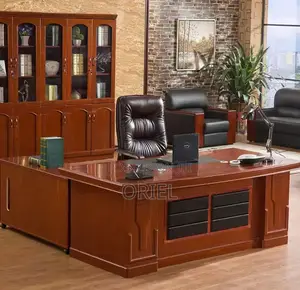 1.8M Executive Mahogany Office Desk : Mahogany Desk