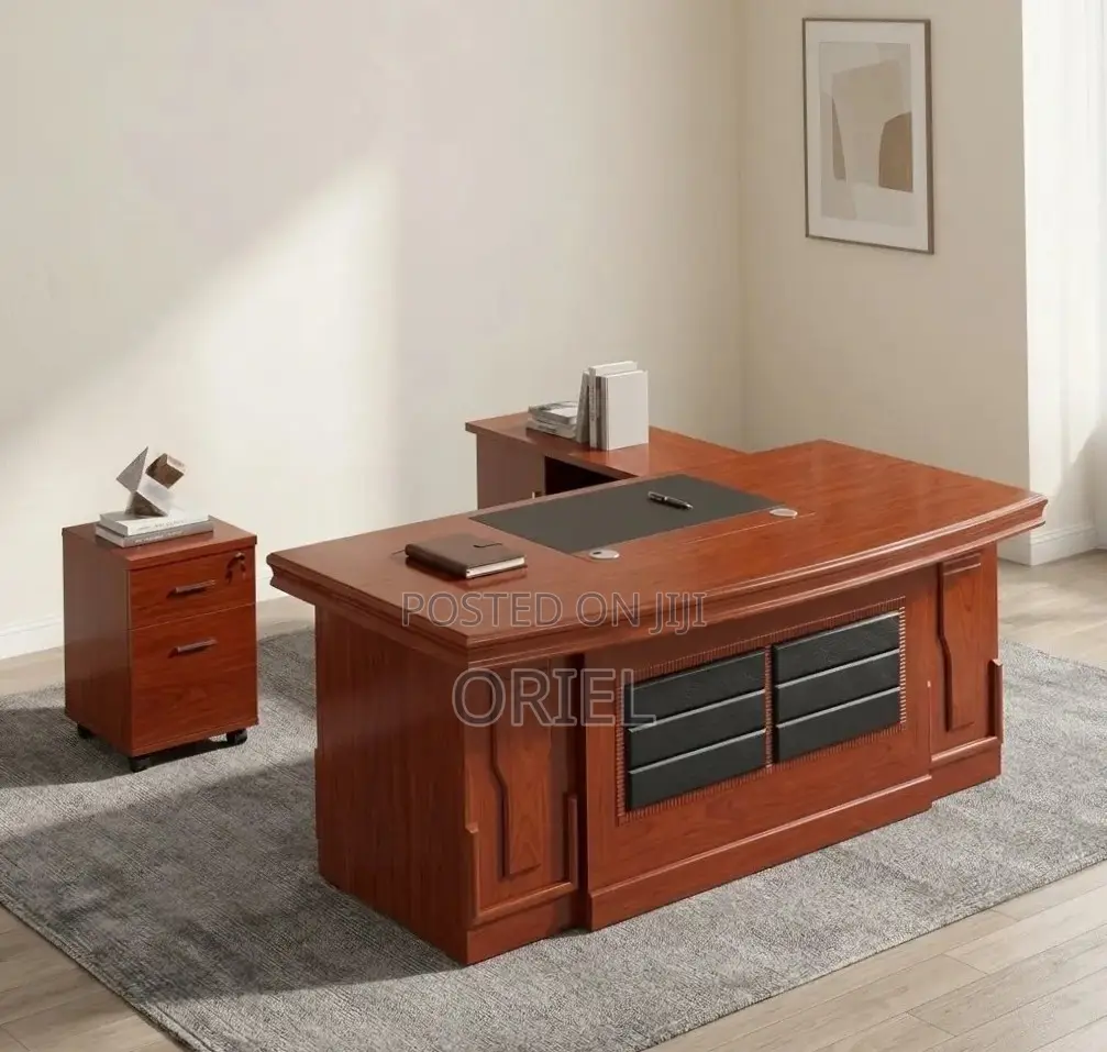 1.8M Executive Mahogany Office Desk : Mahogany Desk