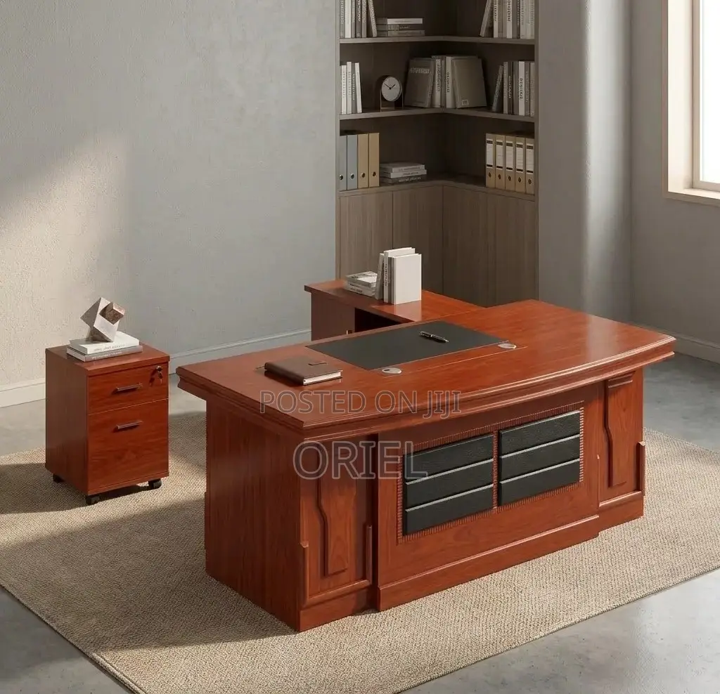 1.8M Executive Mahogany Office Desk : Mahogany Desk