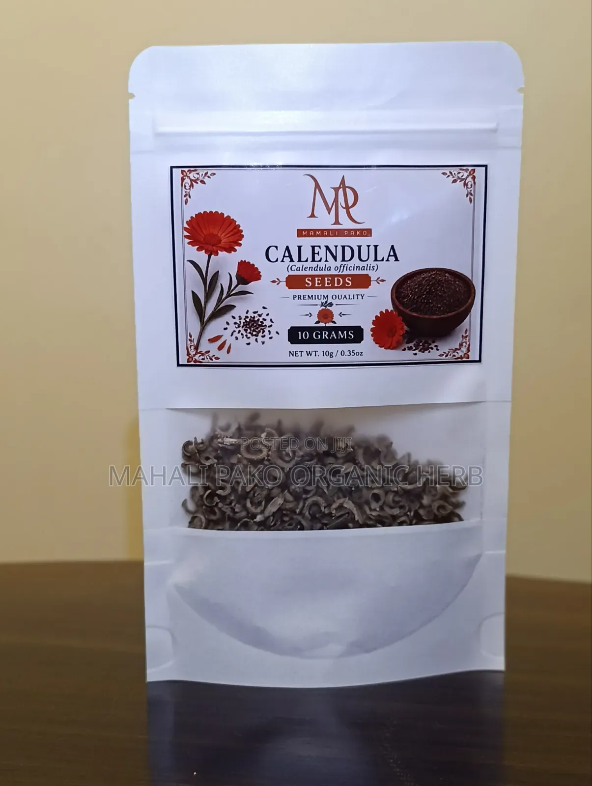 Natural Calendula Series (Calendula Officinalis): Flowers Seeds