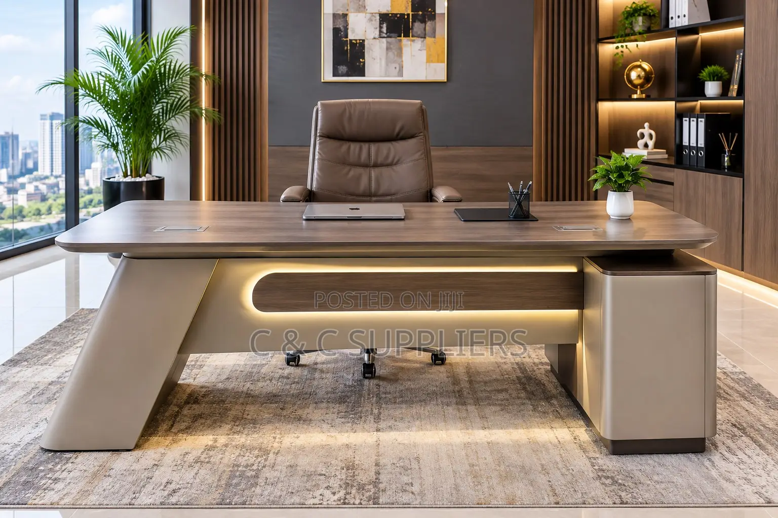 High-End Executive Desk-1800mm