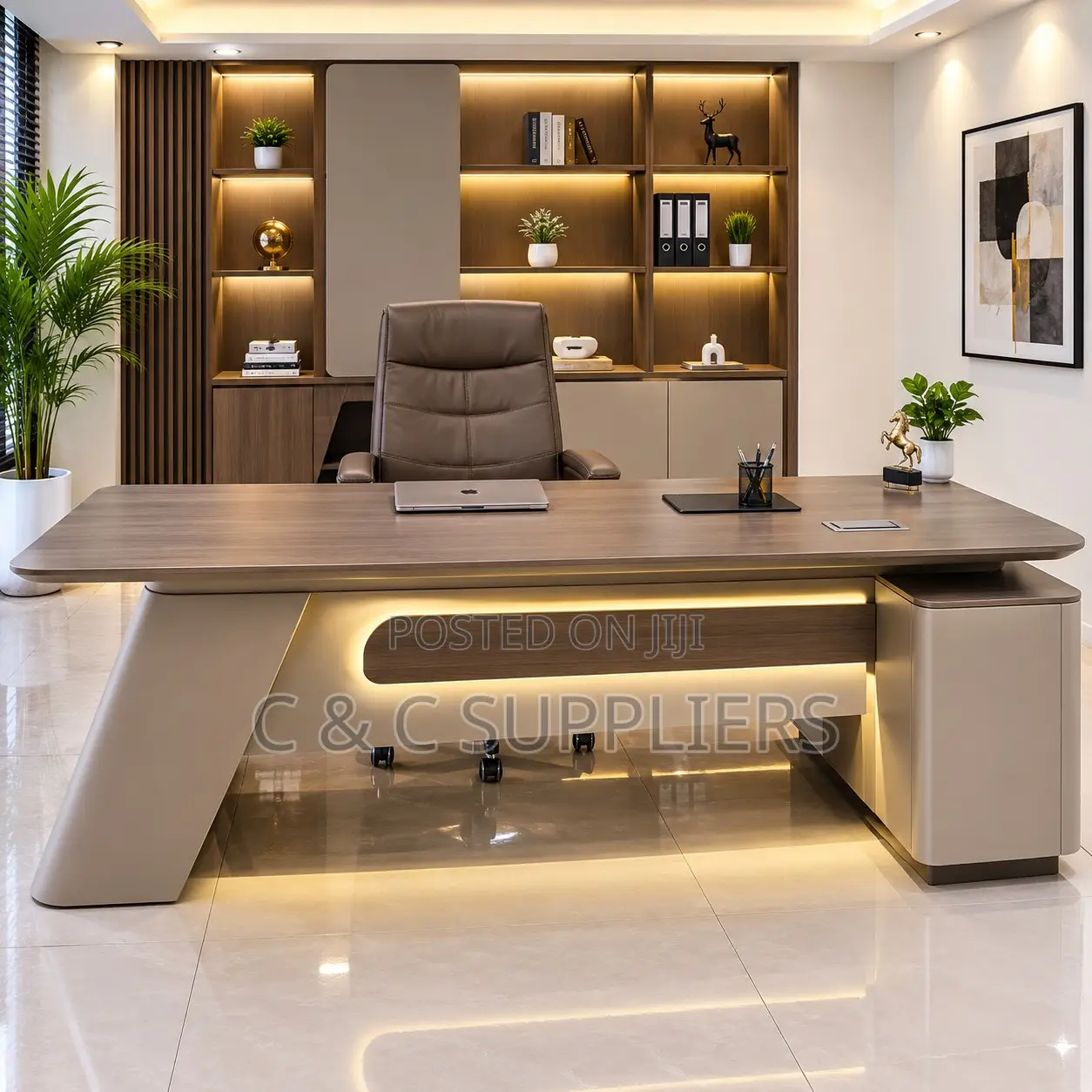 High-End Executive Desk-1800mm