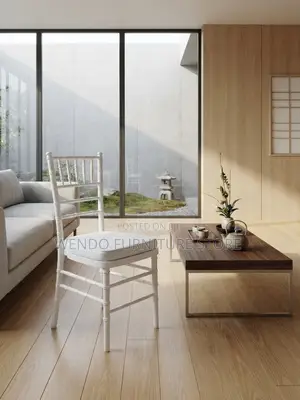Home Chairs; Armless Modern White Indoor Modern Events Chairs
