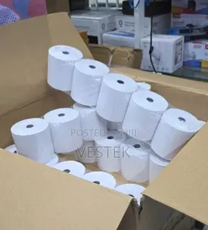 Premium POS Thermal Paper Rolls – 80mm Width for Receipt Printers