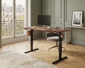 Office Desk; Electric Ergonomic 1400MM Modern Buttoned Desks