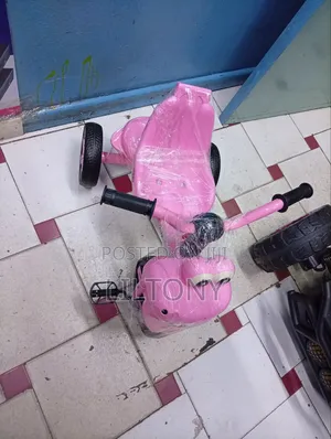 Pink Tricycles With Music+rubber Wheels