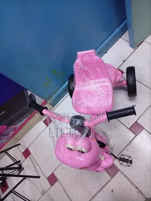 Pink Tricycles With Music+rubber Wheels