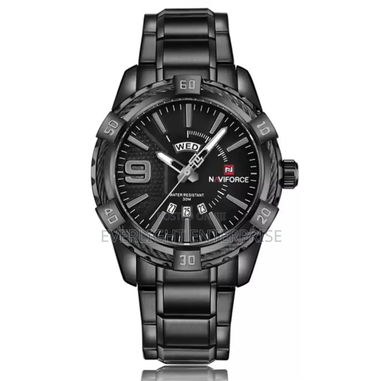 Water Resistant Naviforce Gents Watch #Nf 9117