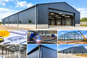 Turnkey Warehouse Factory Construction Design, Fabrication Install