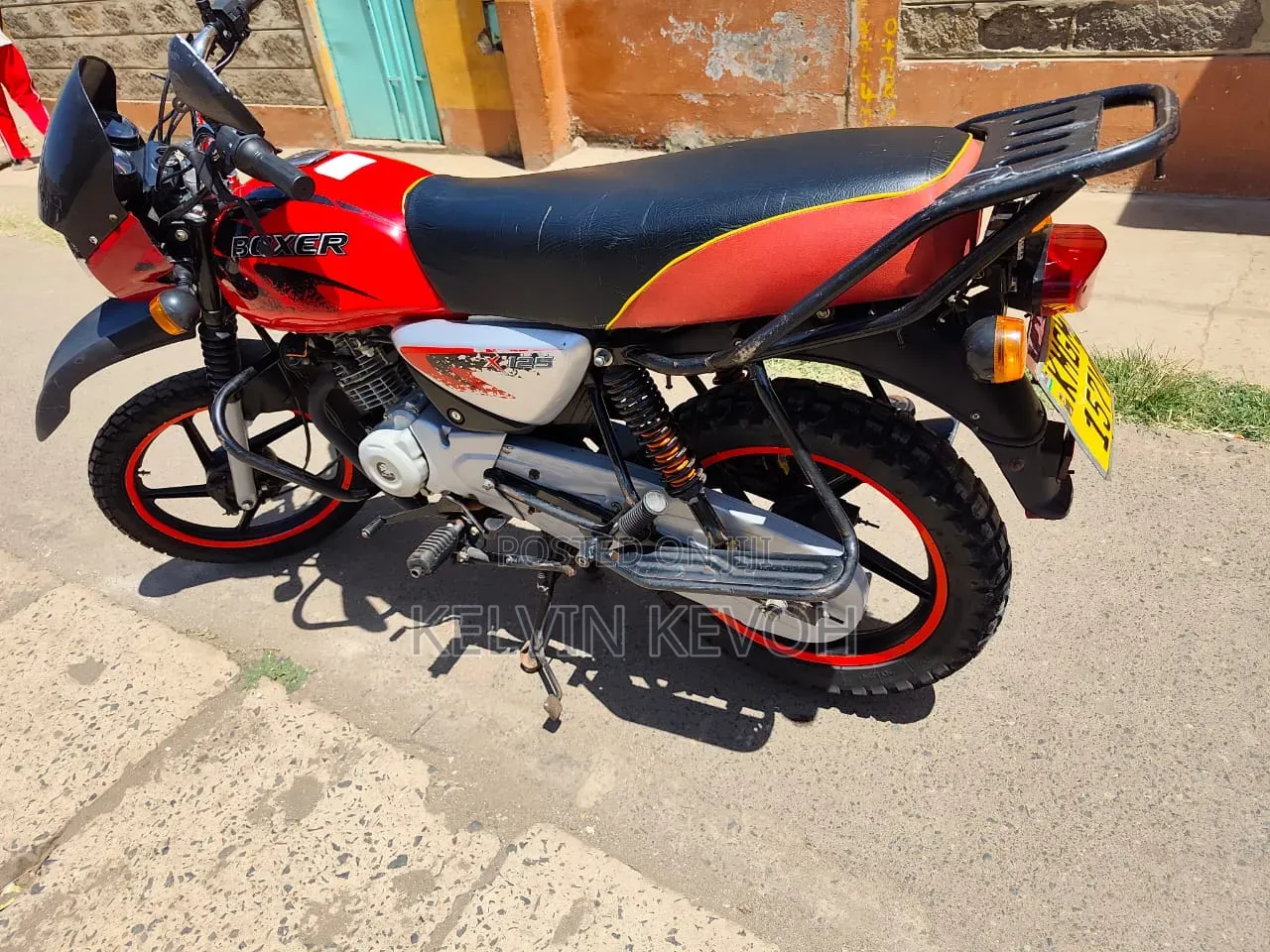 Bajaj Boxer 125 2025 Red