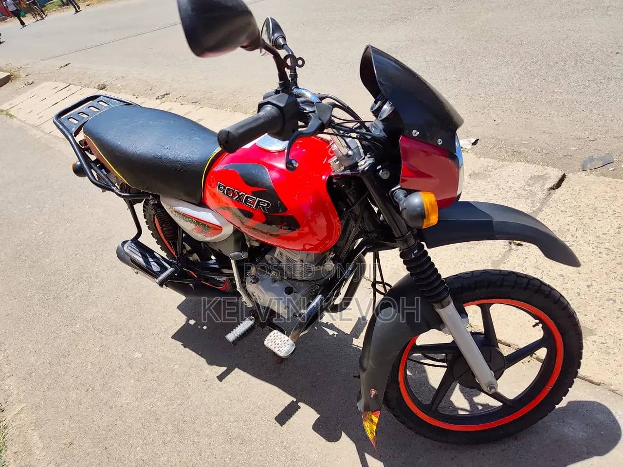 Bajaj Boxer 125 2025 Red