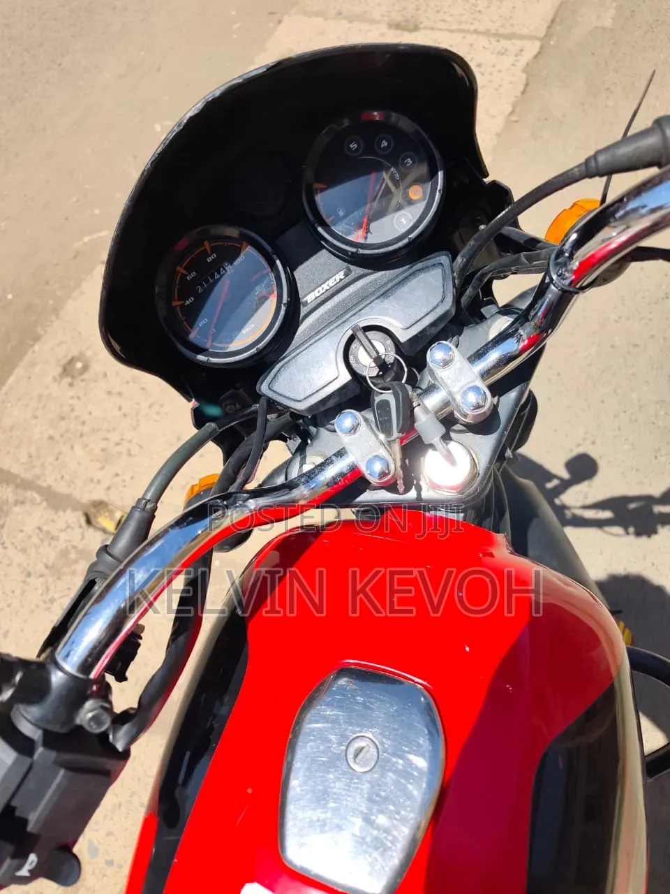 Bajaj Boxer 125 2025 Red