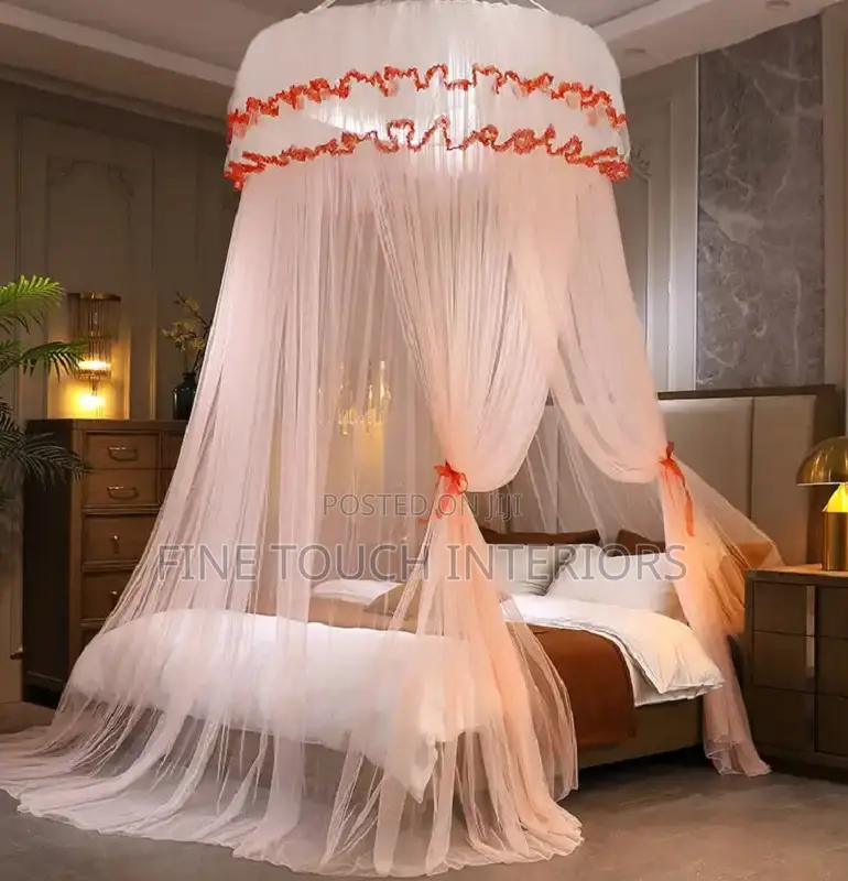 Round Mosquito Net – Modern Bedroom Decor