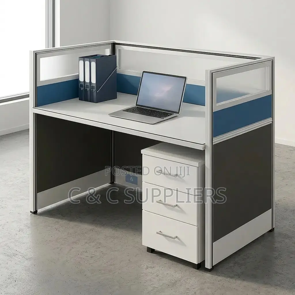 1-Way Modular Workstation Desk