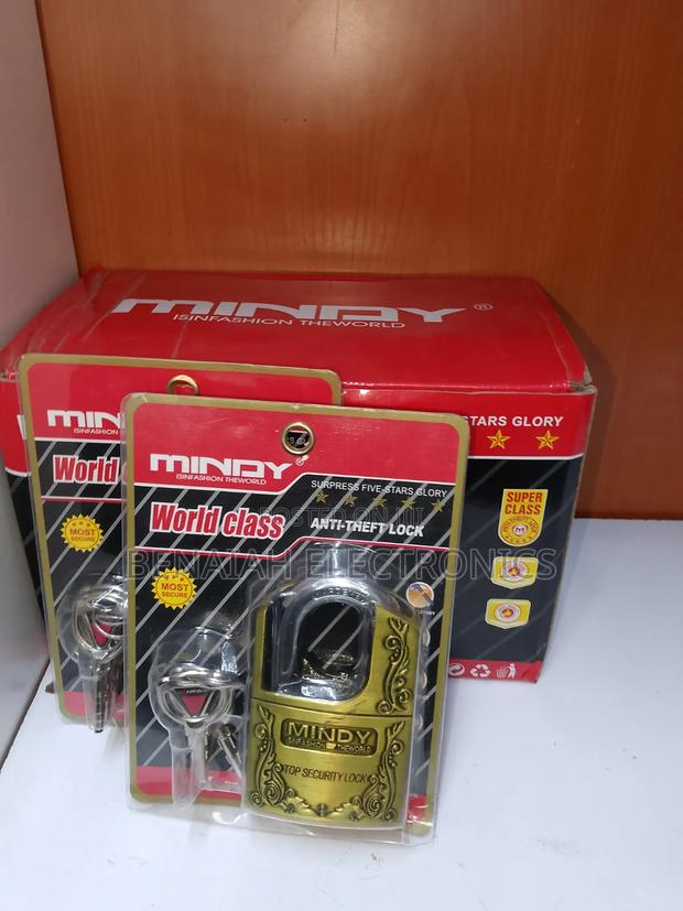 Mindy Padlock 60mm Three Set of Keys, High Precision No Key Copying
