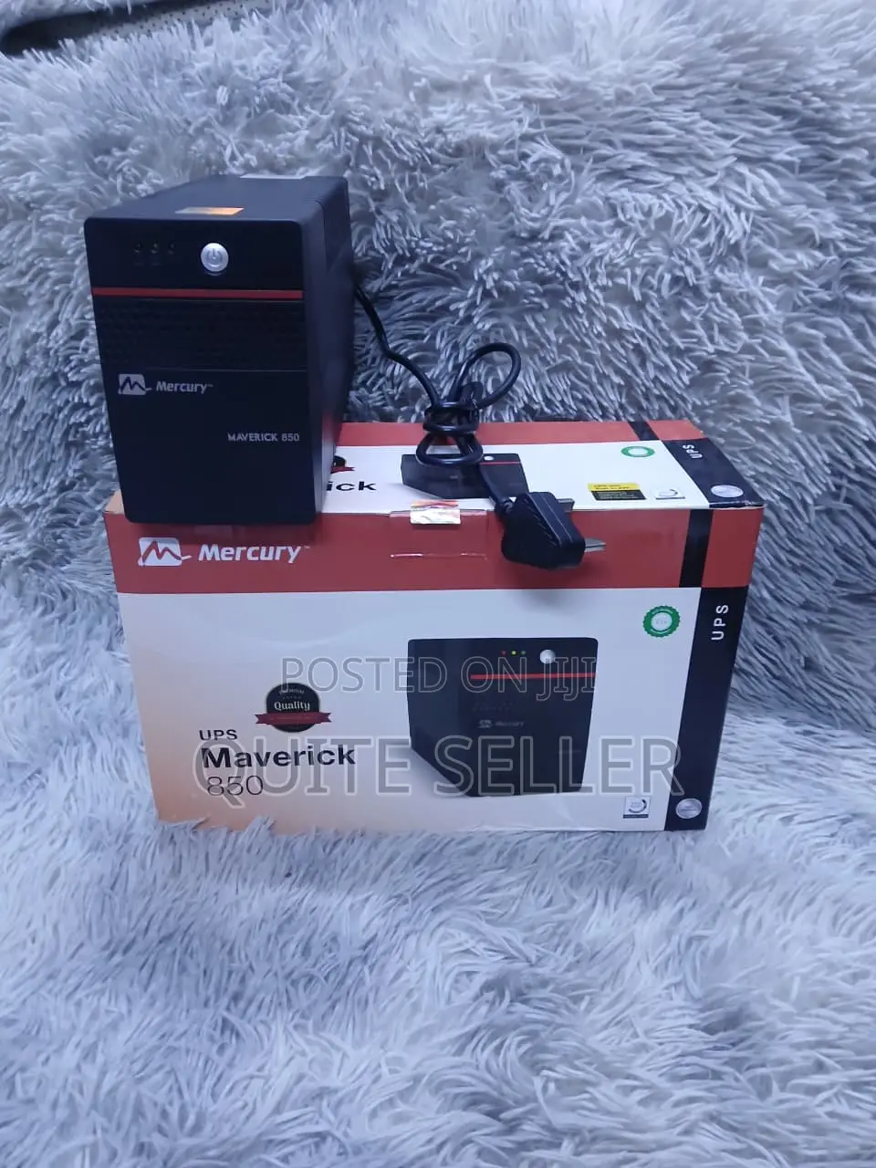Mercury Maverick 850VA / 510W Line Interactive UPS With AVR - Black