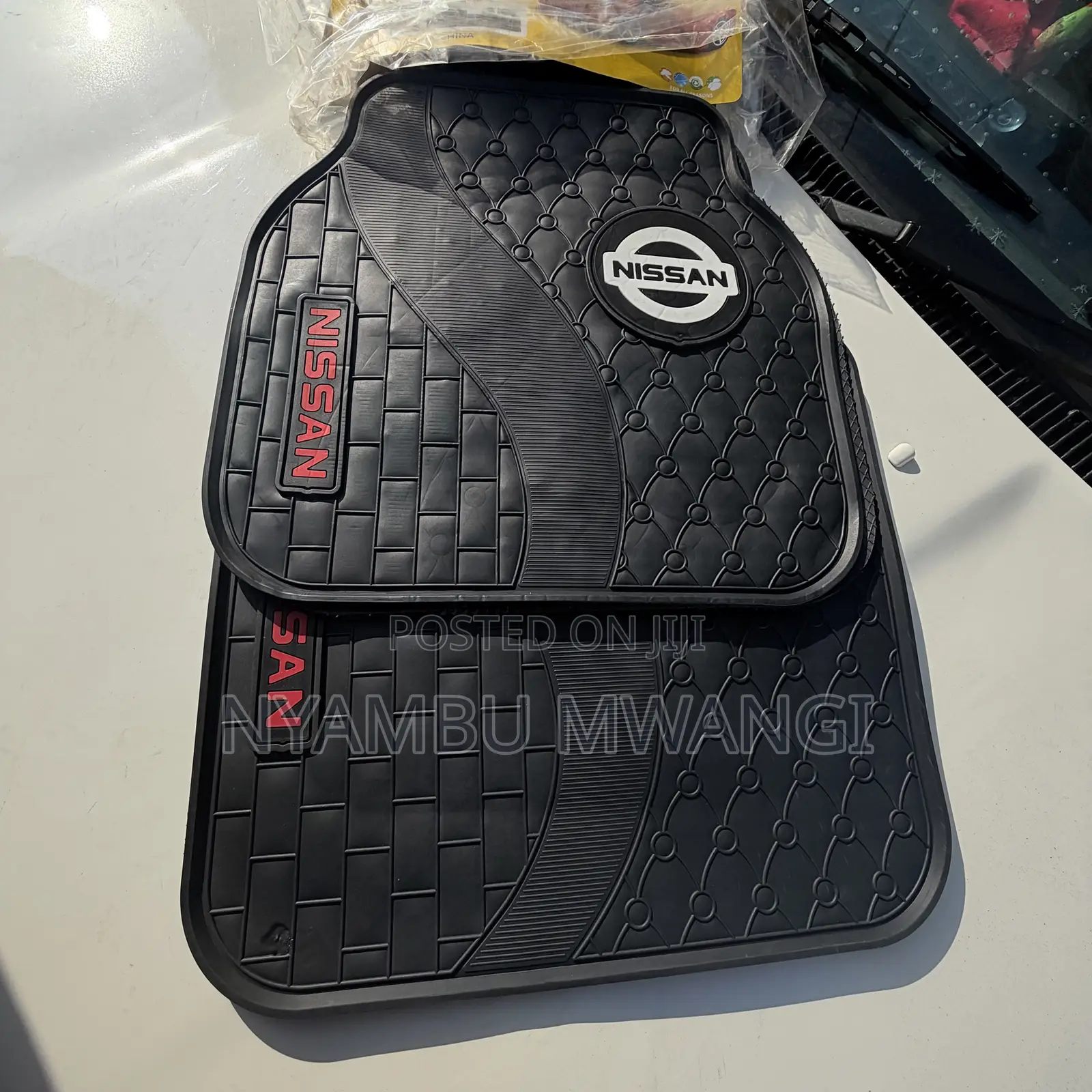Heavy Branded Nissan Car Floor Mats for 5 Seater Cars