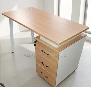 Half Metallic Office Desk