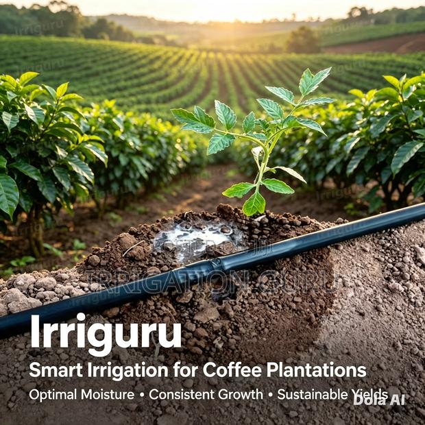 Coffee Plantation Drip Irrigation