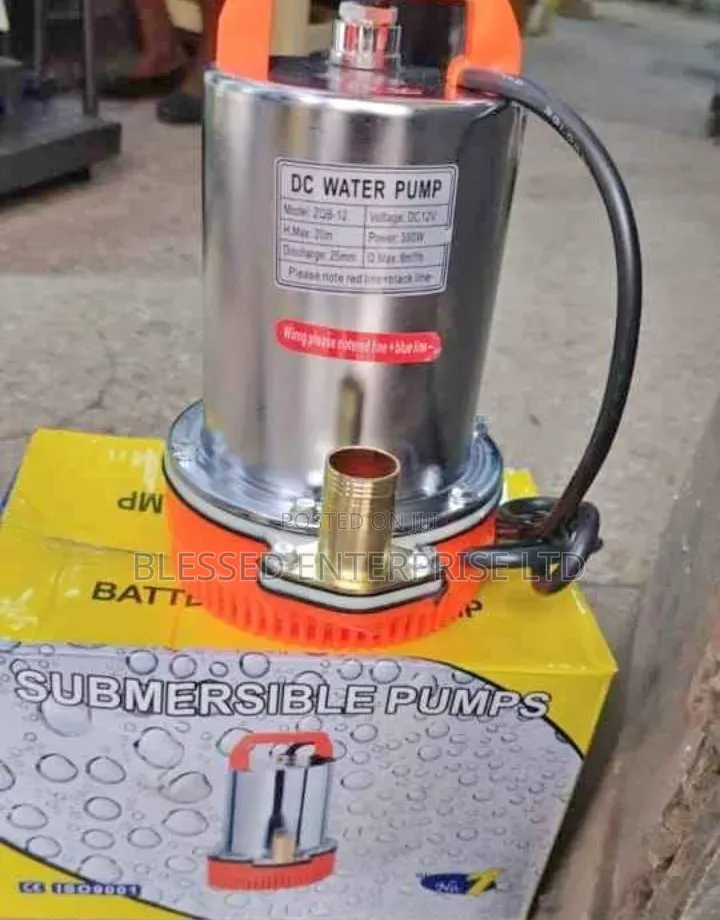 DC Shallow Submersible Water Pump 25 Meter