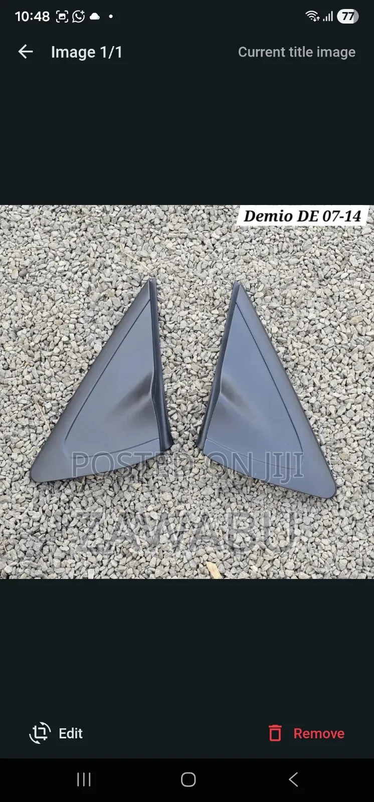 Side Fix Mazda Demio 07-14