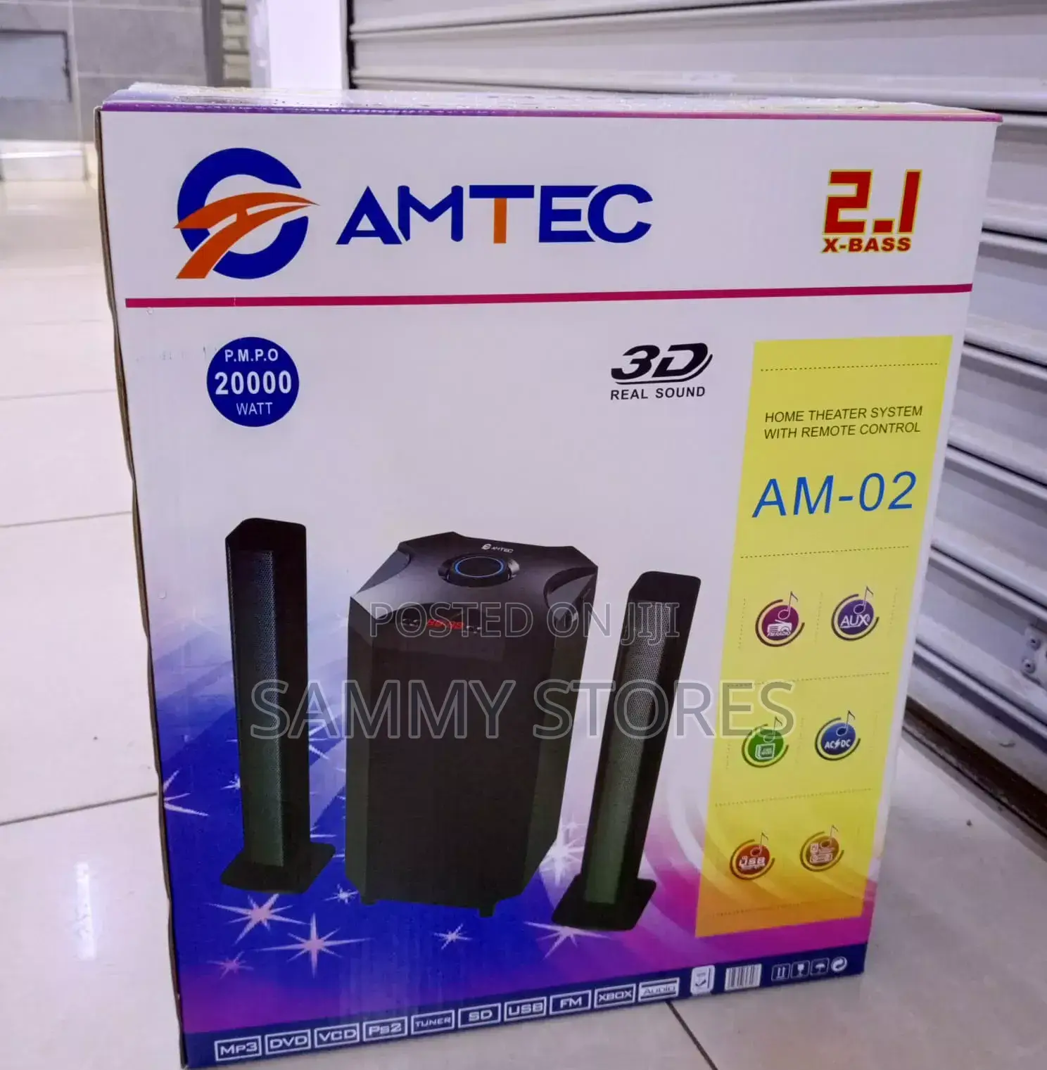 Amtec AM-02 2.1CH Multimedia Speaker System