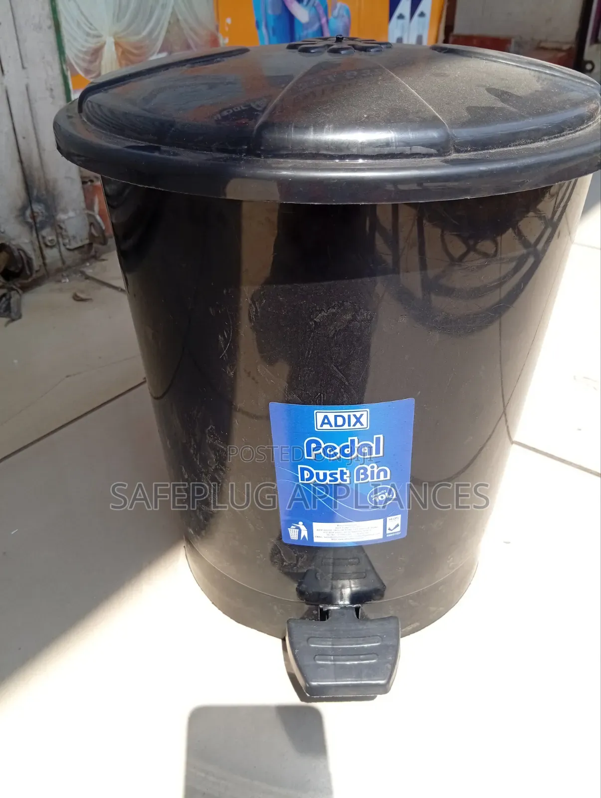 10L Pedal Bin – Hands-Free Waste Bin for Kitchen, Office Bathroom