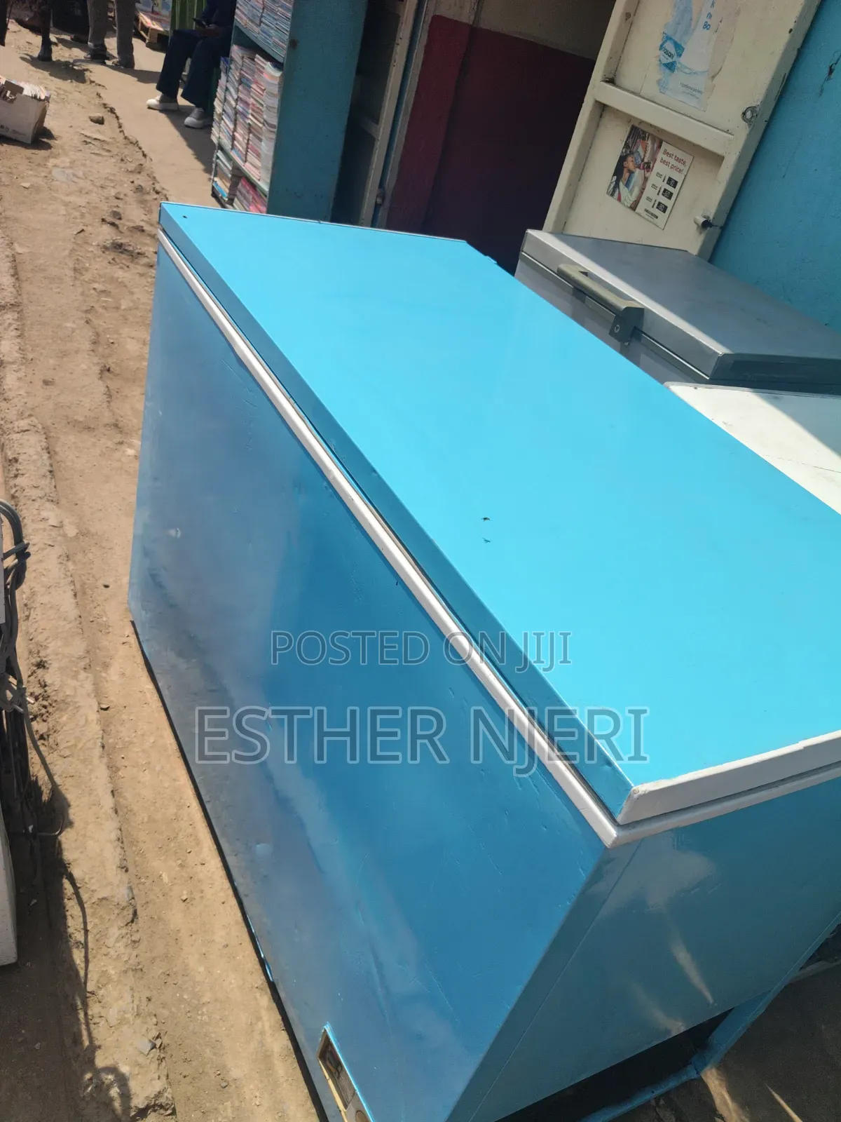 Baby Blue 350litres Deep Freezer Available