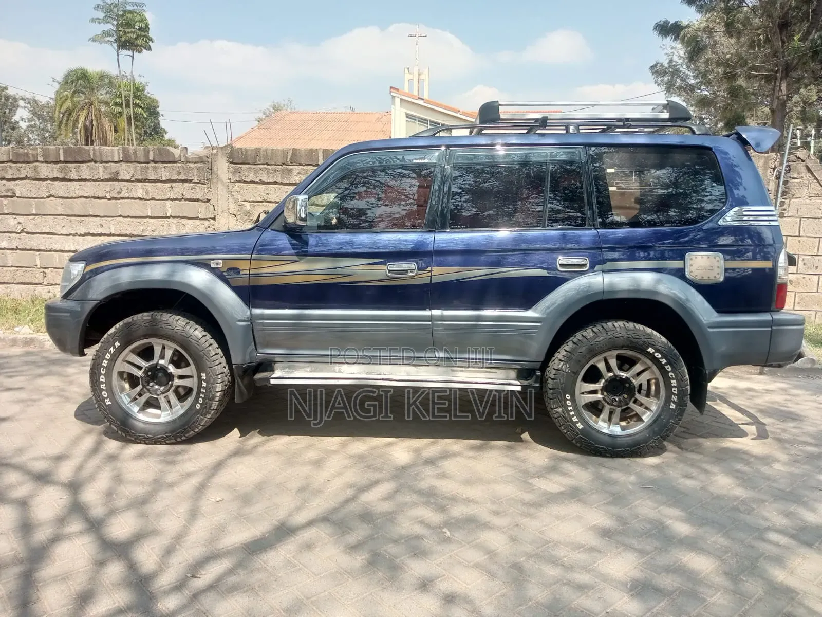 Toyota Land Cruiser Prado 3.0 D-4D 5dr 2004 Blue