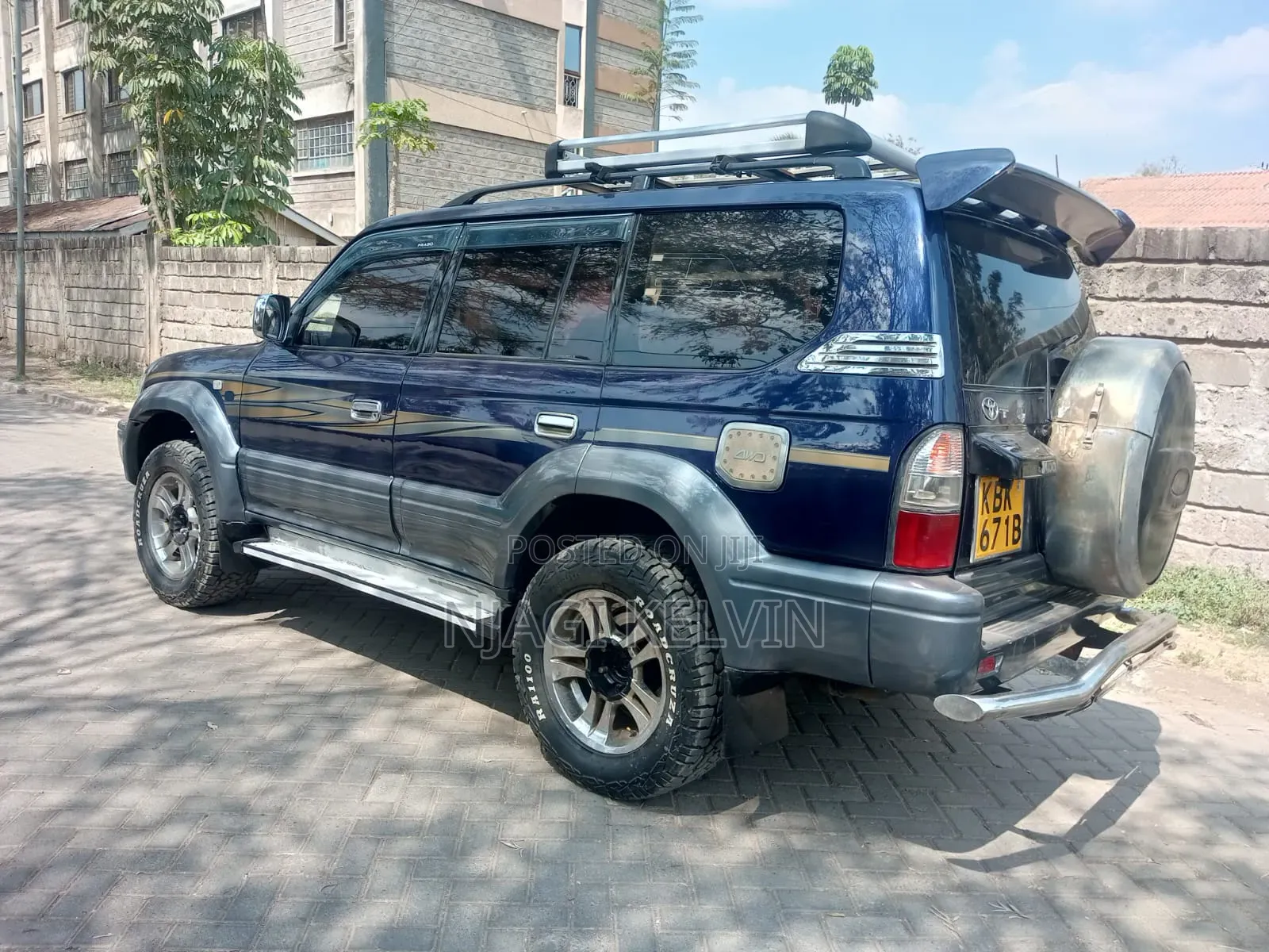Toyota Land Cruiser Prado 3.0 D-4D 5dr 2004 Blue