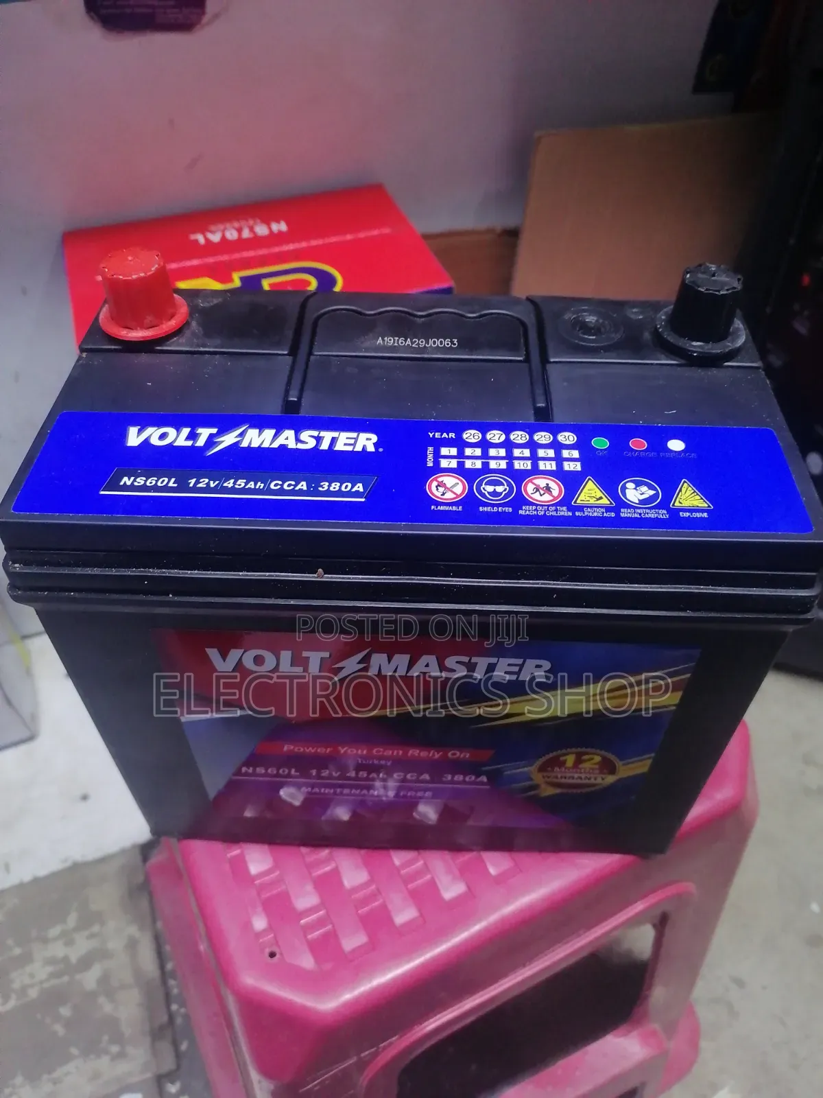Volt Master Ns60.12v/45ah Automotive Car Battery