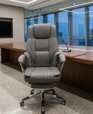 Offiec Chair : Executive Red Office Chair With Footrest