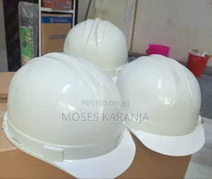 Construction Safety Helmet – White Protective Hat