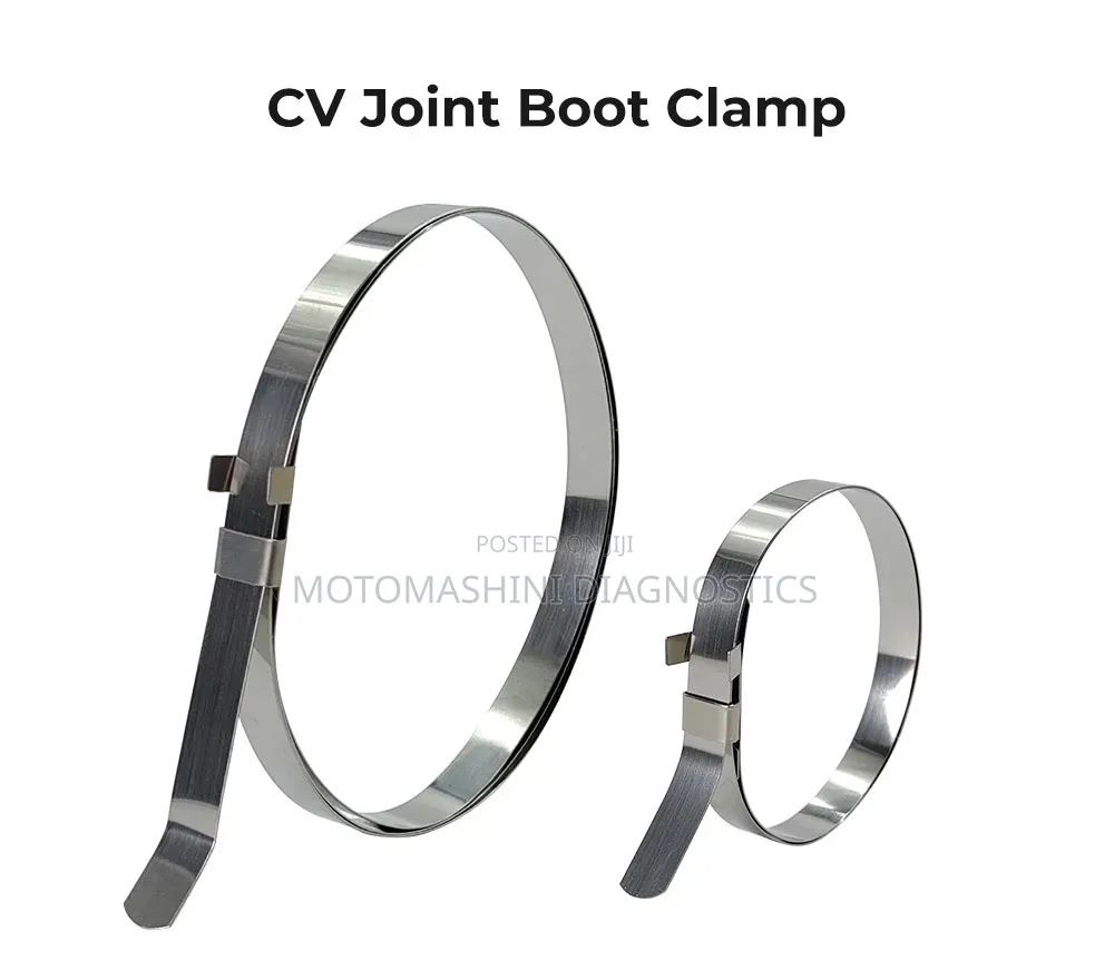 Universal Vehicle Rubber CV Boot Drive Shaft Boot Metal Clamps