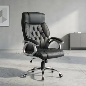 Black Leather Office Chair