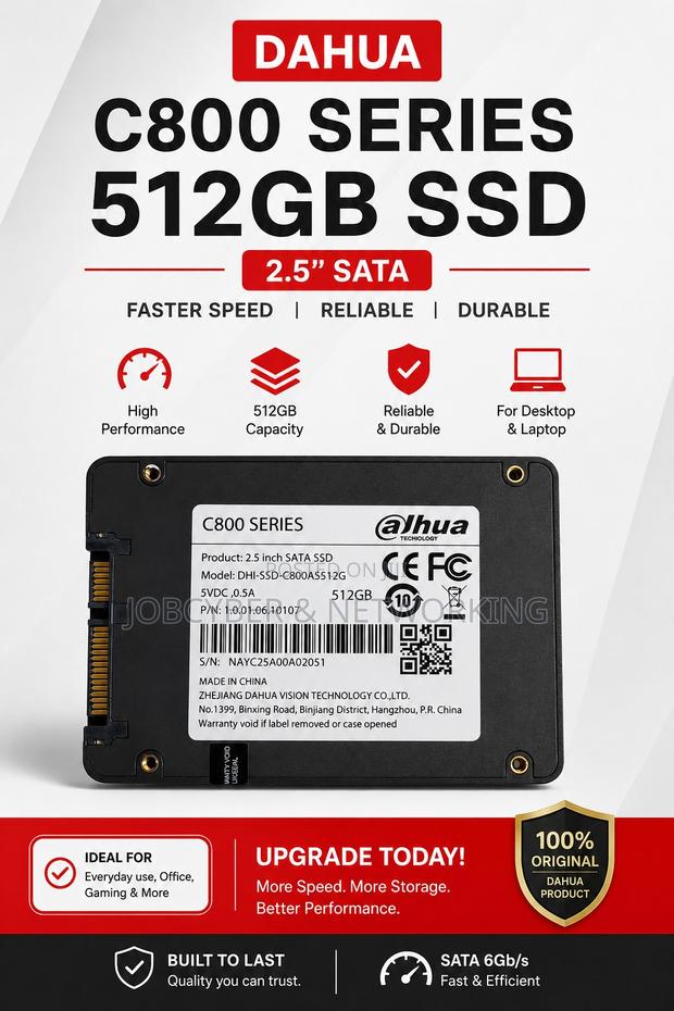 SSD Sata 512gb 2.5-Inch New (Dahua)