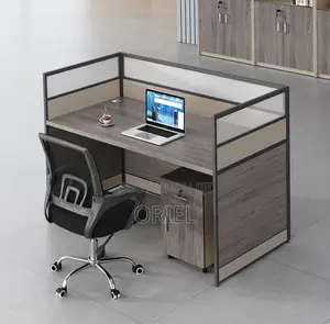 1-Way Office Workstation : Staff Working Desk