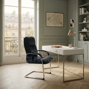 Office Chairs; Executive Leather Office Seat With Sle Base High Back