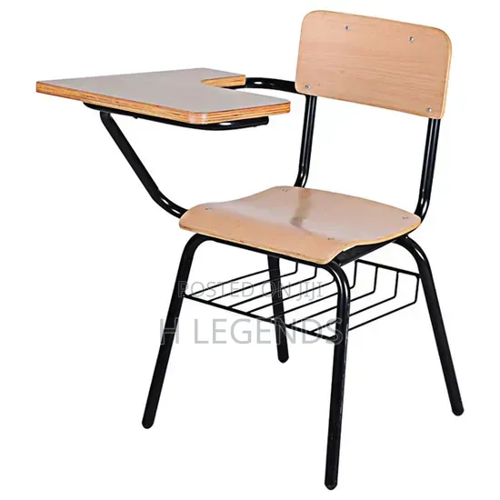Student Chair With Writing Pad