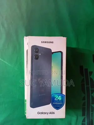 New Samsung Galaxy A06 64 GB Black