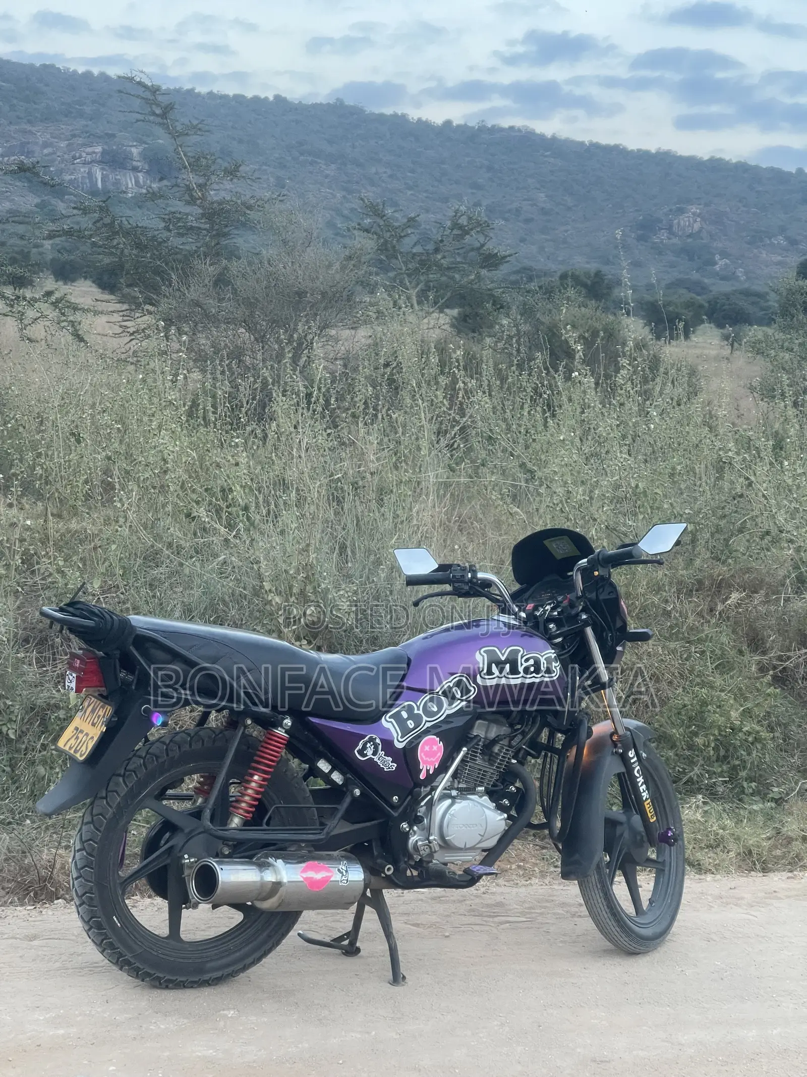 Honda CB 2024 Purple
