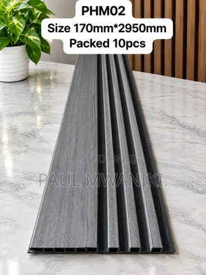 WPC Wall Panel / Flutted Wall Panels– 170mm × 2950mm